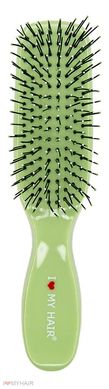 Щітка для волосся SPIDER 9 рядів глянцева зелена S, 1503 GREEN
