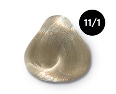 Крем-фарба для волосся OLLIN Professional PERFORMANCE 11/1 спеціальний блондин попелястий 60 мл, 60 мл