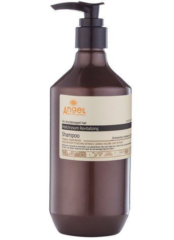 Шампунь для сухого та пошкодженого волосся з екстрактом безсмертника Angel Professional 400 мл PL-01-1 - фото Prof-star