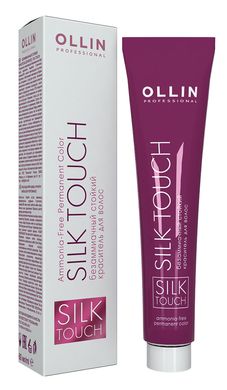 Крем-фарба для волосся OLLIN Professional SILK TOUCH 0/01 коректор срібний 60 мл, 60 мл