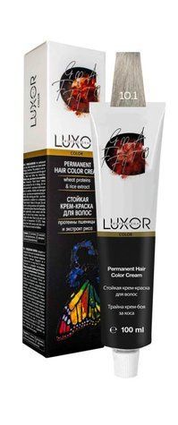 Фарба для волосся LUXOR Professional 10.1 Платиновий блондин попелястий 100 мл 690131 - фото Prof-star