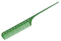 Расческа с хвостиком YS-101 Green Tail Combs, YS-101 Green