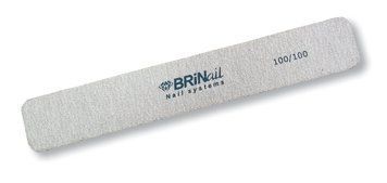 Пилка для ногтей Гигант зебра 100\100 BRINail 8514 - фото Prof-star