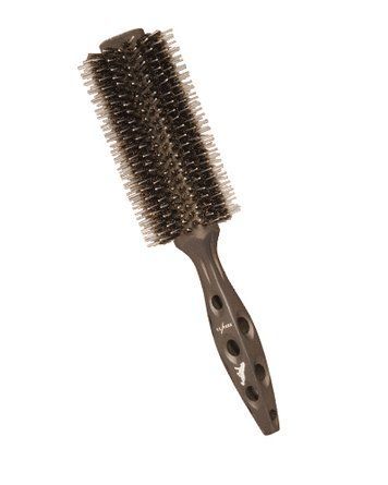 Браш круглый Y.S.Park 560 Carbon Tiger Brush 54 мм YS560T4 - фото Prof-star