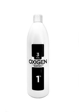 Окислювач для волосся універсальний 1% 1000 мл (OXIGEN CREAM 3 vol.) 730618 - фото Prof-star