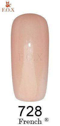 Гель-лак gel-polish gold French 728 6 мл.F.O.X F2891-1662 - фото Prof-star