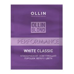 Классический осветляющий порошок белого цвета OLLIN Professional, 30 г, 390503, В наличии