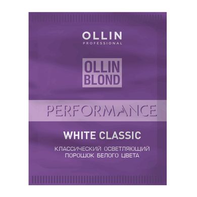 Класичний освітлюючий порошок білого кольору OLLIN Professional 30 г, 390503, В наявності