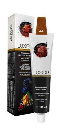 Фарба для волосся LUXOR Professional 44 Помаранчевий коректор 100 мл 691190 - фото Prof-star