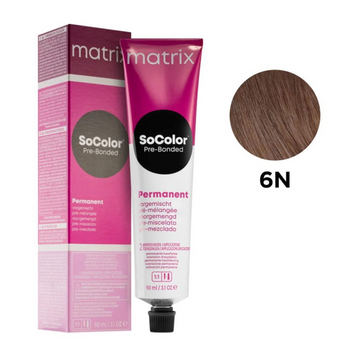 Стійка крем-фарба для волосся відтінок 6N Matrix Socolor Pre-Bonded E3531902 - фото Prof-star