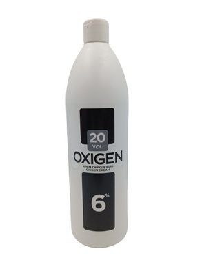 Окислювач для волосся універсальний 6% 1000 мл (OXIGEN CREAM 20 vol.), 1000 мл