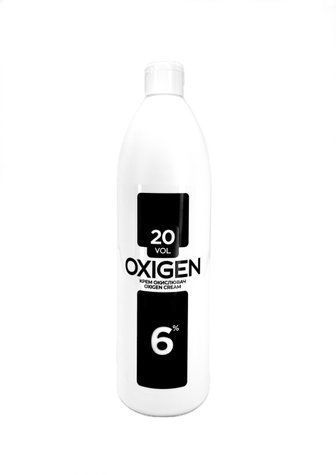 Окислювач для волосся універсальний 6% 1000 мл (OXIGEN CREAM 20 vol.) 730557 - фото Prof-star