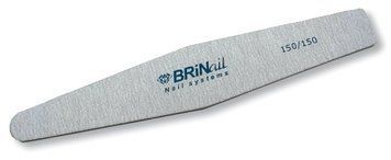 Пилка для ногтей Бриллиант зебра 150\150 BRINail 8511 - фото Prof-star
