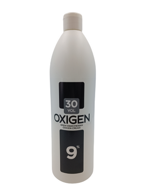 Окислювач для волосся універсальний 9% 1000 мл (OXIGEN CREAM 30 vol.), 1000 мл