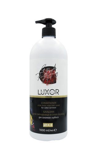 Бальзам LUXOR Professional для окрашенных и сухих волос 1000 мл 247326 - фото Prof-star