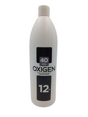 Окислювач для волосся універсальний 12% 1000 мл (OXIGEN CREAM 40 vol.), 1000 мл