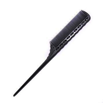 Расчёска с хвостиком YS-115 Carbon Tail Comb YS-115 Carbon - фото Prof-star