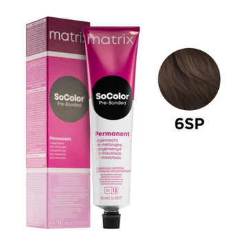 Стійка крем-фарба для волосся відтінок 6SP Matrix Socolor Pre-Bonded E3681600 - фото Prof-star