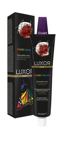 Тонуючий фарбник прямої дії LUXOR Professional фіолетовий без аміаку і окислювача 100 мл 691480 - фото Prof-star