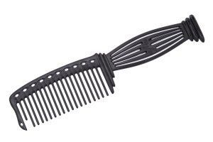 Гребень с ручкой YS-606 Carbon Black Soft YS-606 Carbon Black Soft - фото Prof-star
