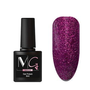 Гель-лак MG №106 (Violet Glitter) 2000171203338 - фото Prof-star