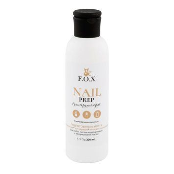Рідина для підготовки натурального нігтя F.O.X Nail Prep USF-PrepM - фото Prof-star