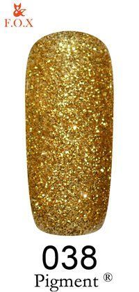 Гель-лак gel-polish gold Pigment 038 F.O.X USF-P038 - фото Prof-star