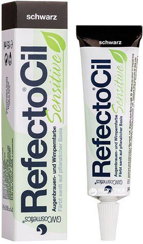 Крем-фарба для брів та вій RefectoCil Sensitive чорний 15 мл 3081283 - фото Prof-star