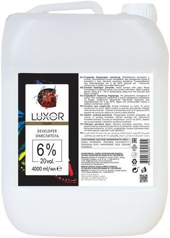 Окислювач для волосся LUXOR Professional 6% 4000 мл 691701 - фото Prof-star