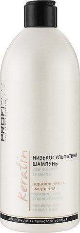 Шампунь ProfiStyle низкосульфатный KERATIN 500 мл 1900 - фото Prof-star