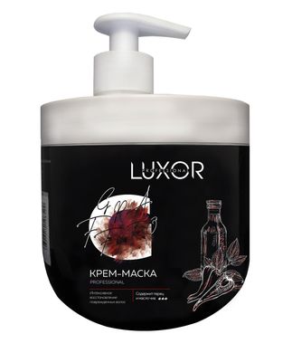 Маска LUXOR Professional крем для волос с перцем (капсаицином) и маслом Чиа (восстановлено волос) 1000 мл, 1000 мл
