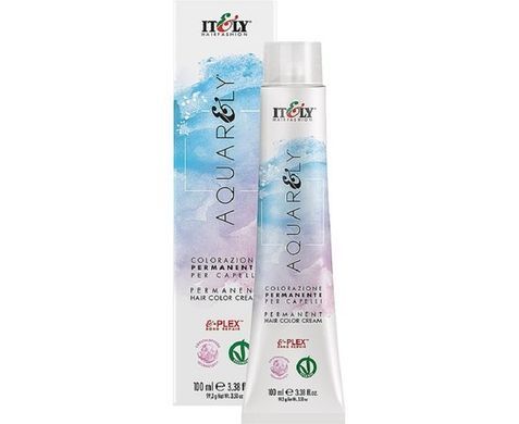 Краска для волос SSM Супер осветлитель красное дерево Aquarely Itely Hairfashion 100 мл 4387 - фото Prof-star