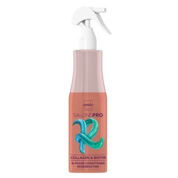 Двофазний кондиціонер для волосся COLLAGEN & BIOTIN REGENERATING SALONE PRO Unic 400 мл SPTPR/400 - фото Prof-star