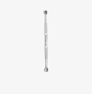 Лопатка маникюрная STALEKS PRO EXPERT 50 TYPE 7 (скругленный изогнутый пушер широкий и узкий) PE-50/7 - фото Prof-star