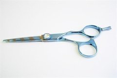 ZEBRA LIGHT BLUE 5,0`` Ножницы парикмахерские прямые для стрижки SUNTACHI
