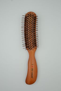 Щітка для волосся дерев'яна SHINY BRUSH, 17180 CNB