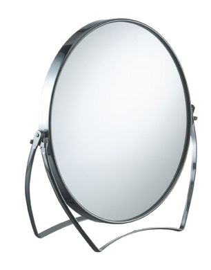 Косметичне дзеркало 2х-кратне збільшення двостороннє 17 см.