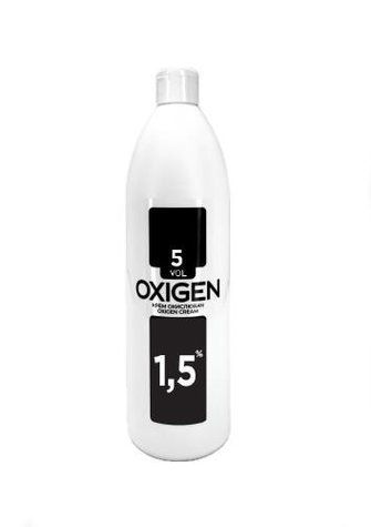 Окислювач для волосся універсальний 1.5% 1000 мл (OXIGEN CREAM 5 vol.) 731134 - фото Prof-star