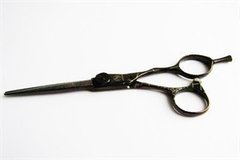 09 PATTERN BLACK 5.5" Ножницы парикмахерские прямые для стрижки SUNTACHI