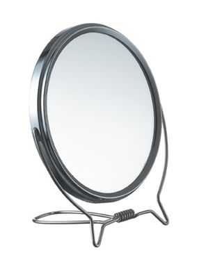 Зеркало косметическое 3х-кратное увеличение двустороннее 13 см.