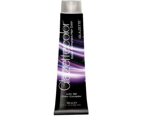 Краска-уход 9K дымчей светлый блонд Glazette Color Itely Hairfashion 100 мл 6320 - фото Prof-star