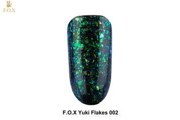 Гель-лак gel-polish Yuki Flakes 002 F.O.X Yfl-002 - фото Prof-star