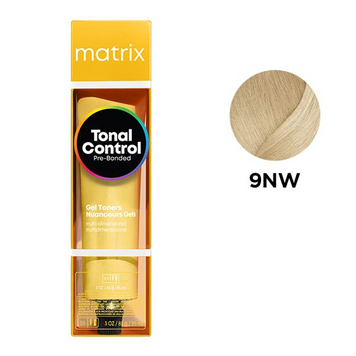 Гелевий тонер на кислотній основі для волосся відтінок 9NW Matrix Tonal Control Pre-bonded E4178100 - фото Prof-star