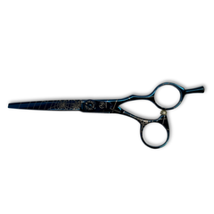 09 PATTERN BLUE 5,5" Ножиці перукарські прямі для стрижки SUNTACHI