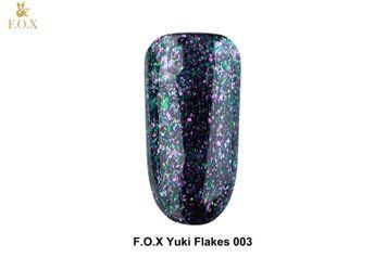 Гель-лак gel-polish Yuki Flakes 003 F.O.X Yfl-003 - фото Prof-star