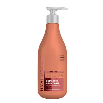 Кондиціонер для захисту фарбованого та мелірованого волосся COLOR HYALURONIC Unic 500 мл HLKC/500 - фото Prof-star