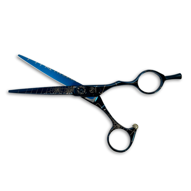 09 PATTERN BLUE 5,5" Ножницы парикмахерские прямые для стрижки SUNTACHI