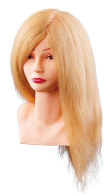 Голова-манекен тренувальна Louisa 40 см. 100% натуральна блонд
