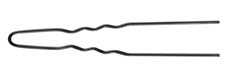 Шпильки LOCKENNADELN 7.5 см.1.1 мм.50 шт.чёрные утолщенные