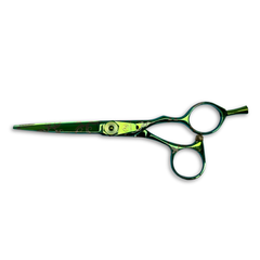 09 PATTERN GREEN 5,5" Ножиці перукарські прямі для стрижки SUNTACHI